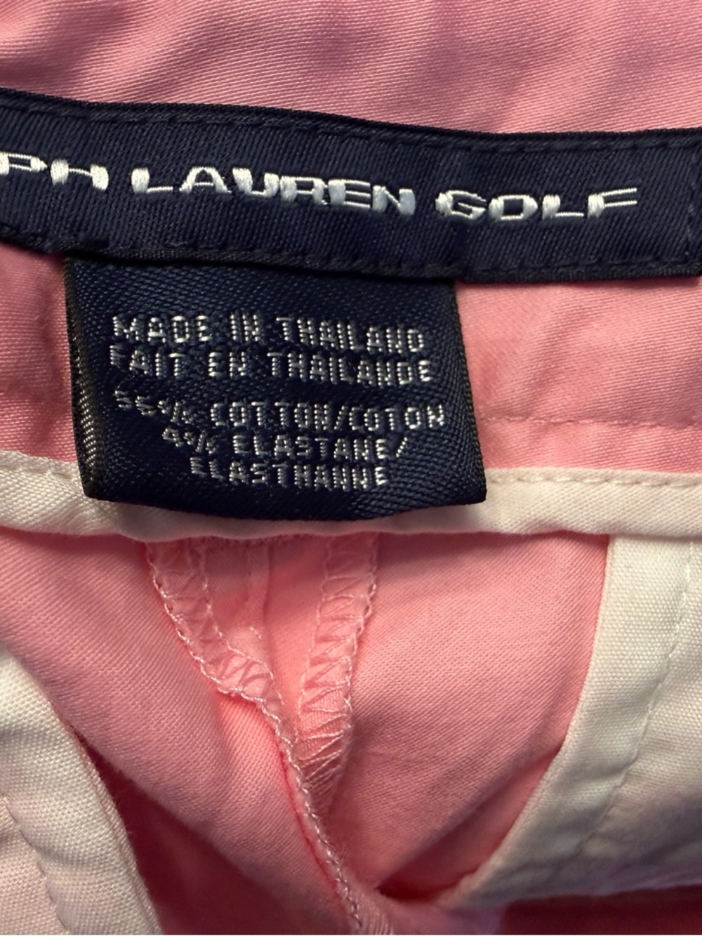 Ralph Lauren Golf Pink Chino Shorts Women’s 6 Resort Preppy - Picture 3 of 6